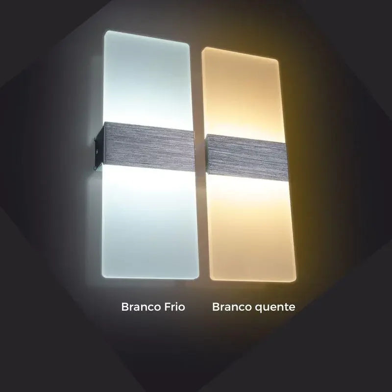 Minimalist Wall Sconce in Acrylic Modern Lighting