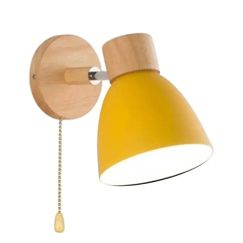 Wooden Wall Light