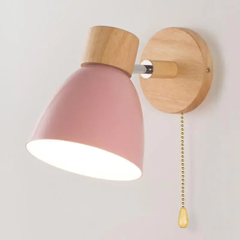 Wooden Wall Light