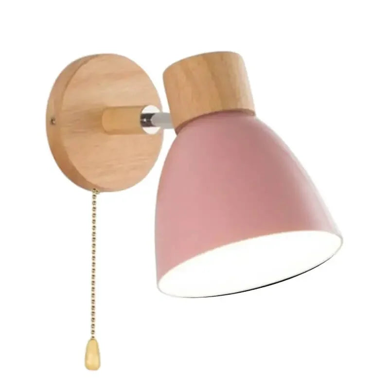 Wooden Wall Light