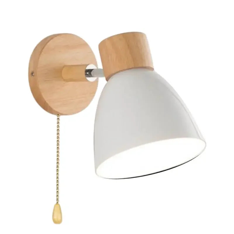 Wooden Wall Light
