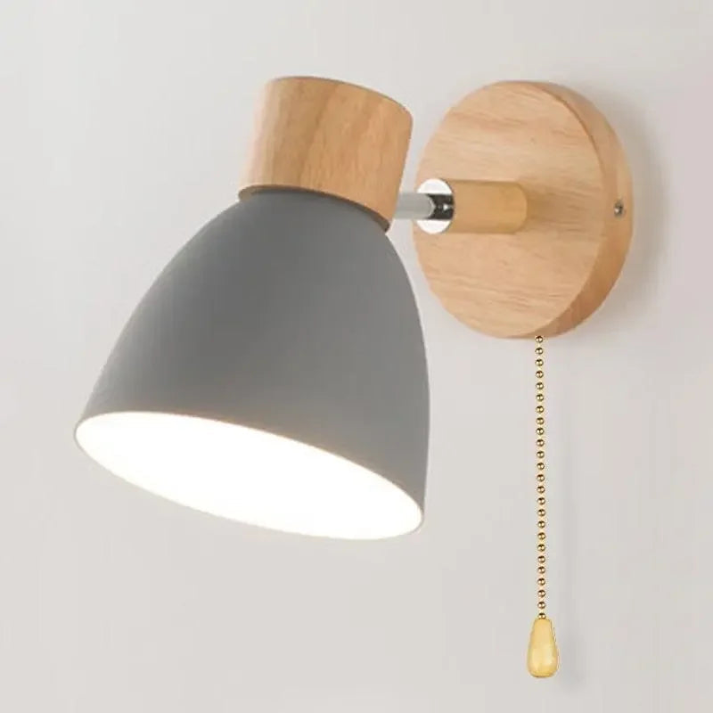 Wooden Wall Light