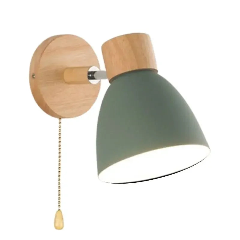 Wooden Wall Light