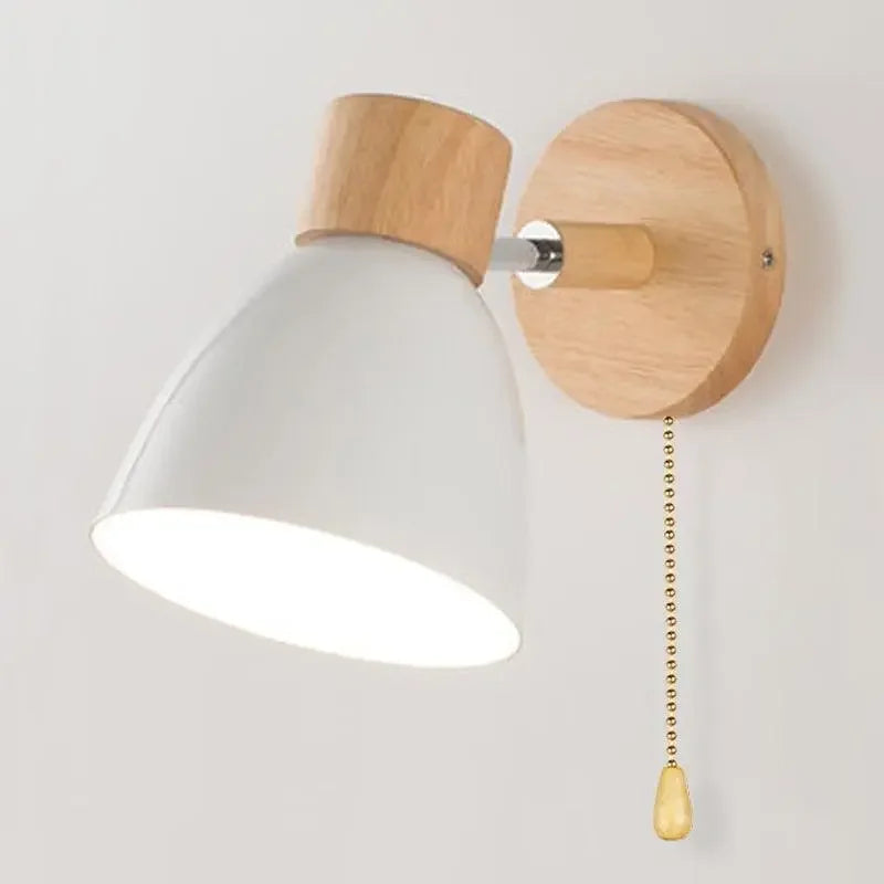 Wooden Wall Light