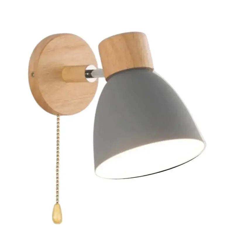 Wooden Wall Light
