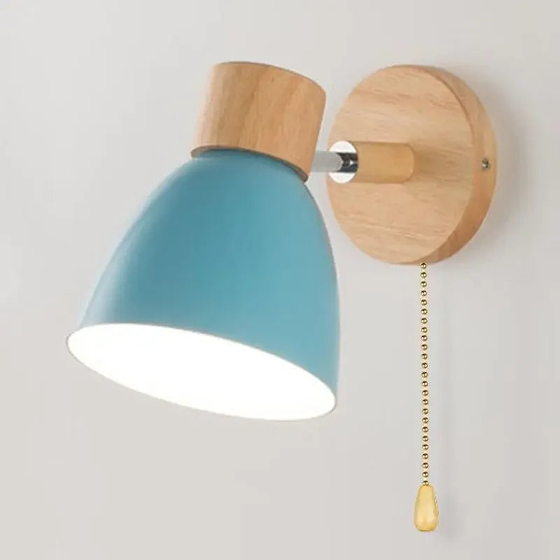 Wooden Wall Light