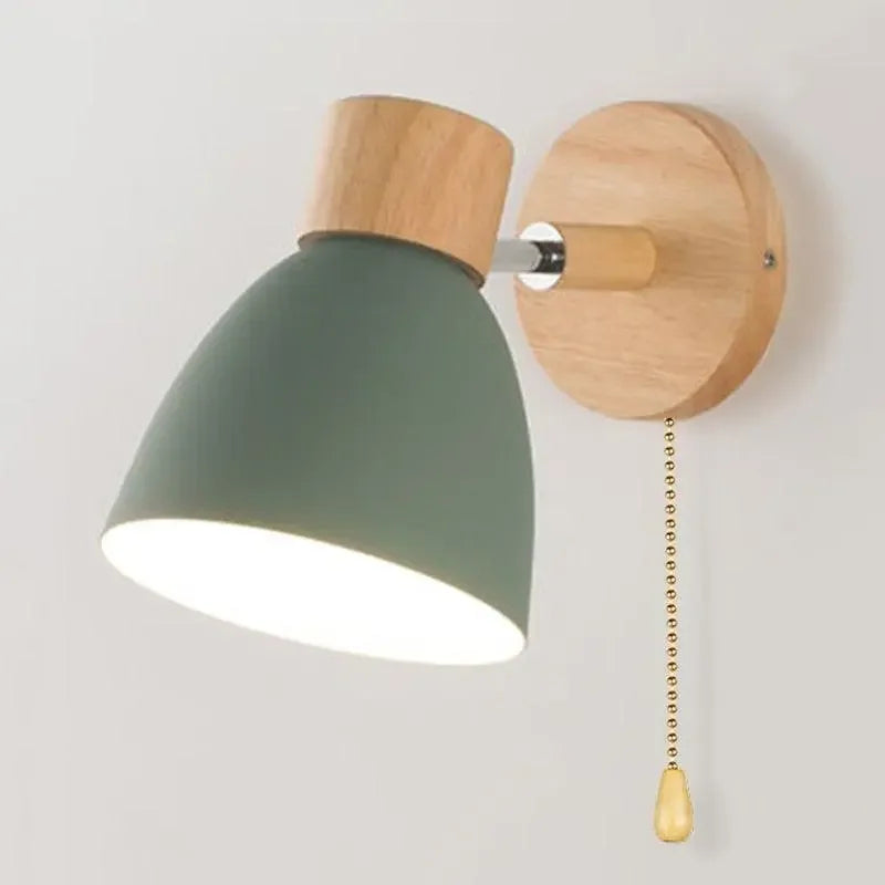Wooden Wall Light