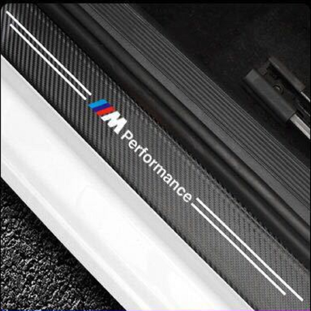 Car Door Sill Carbon Sticker Kit