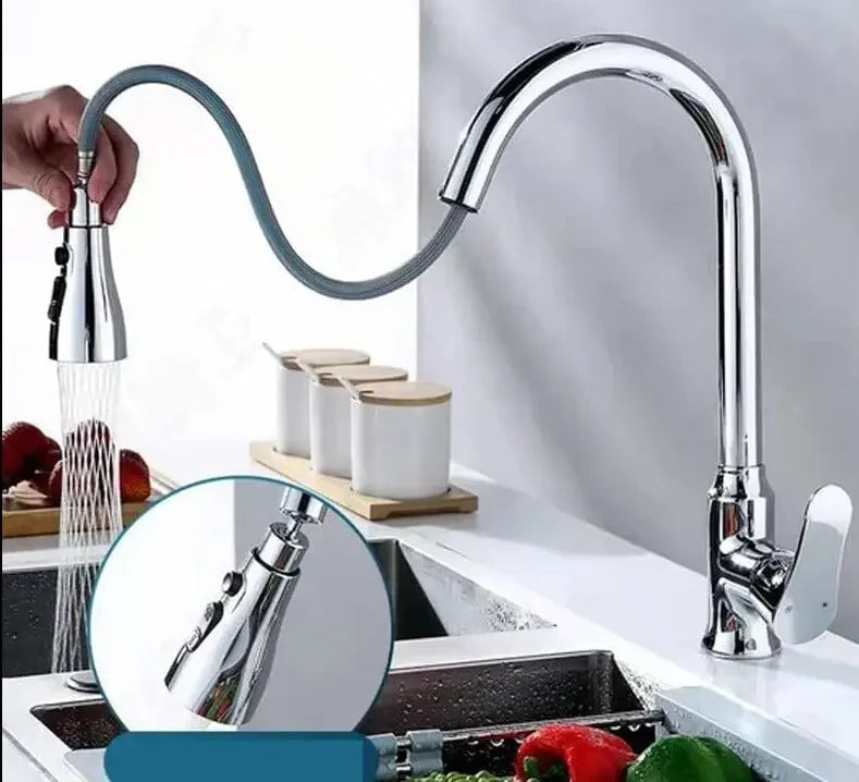 Chrome Kitchen Faucet