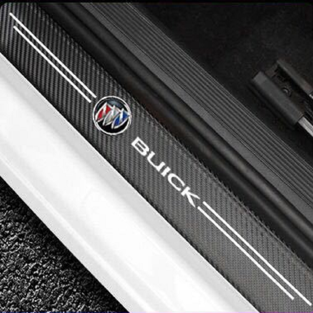 Car Door Sill Carbon Sticker Kit