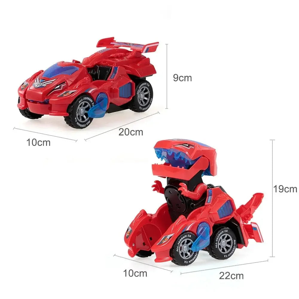 Dino Transformer Car
