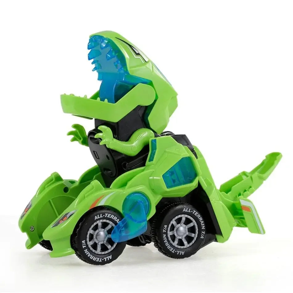 Dino Transformer Car