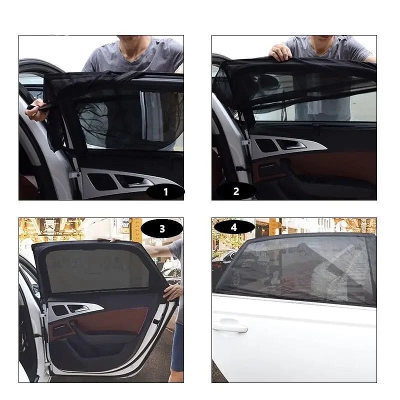 Coltex Automotive Window Curtain Set - Thinks Smart