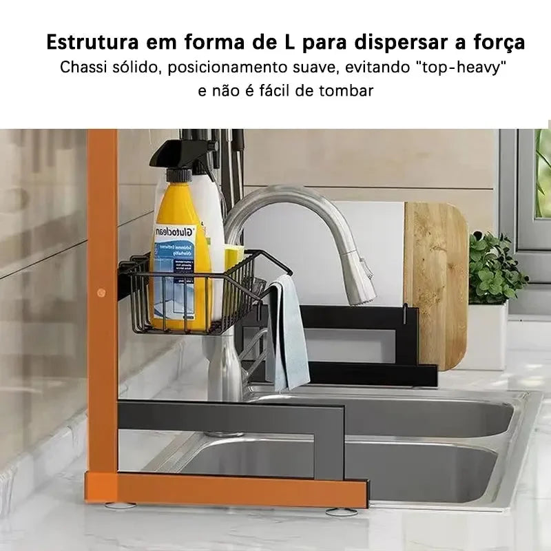 Multi-Jointed Sink Drainer