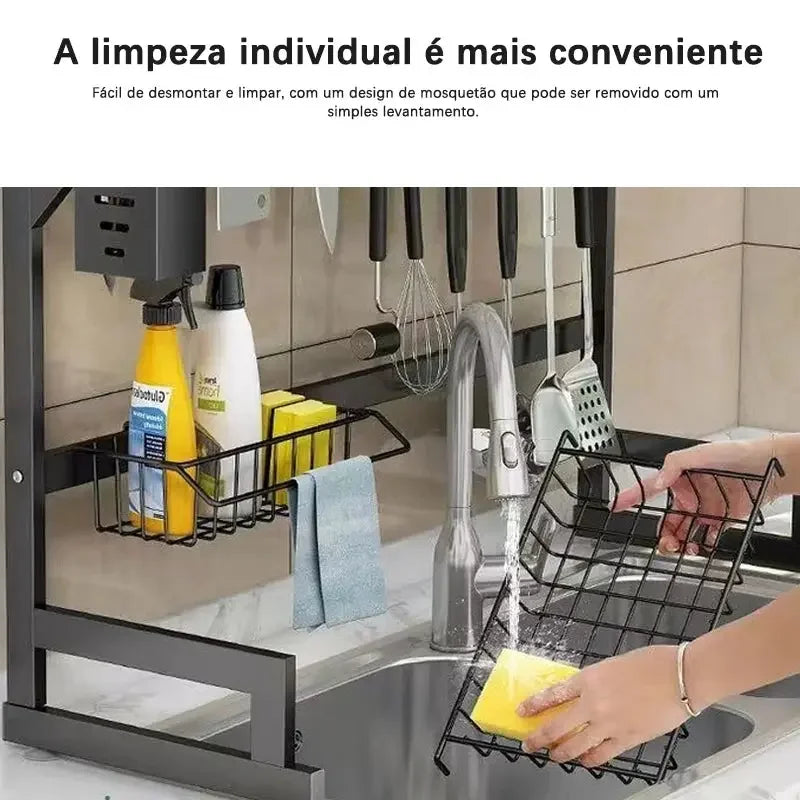Multi-Jointed Sink Drainer