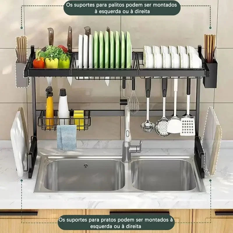 Multi-Jointed Sink Drainer