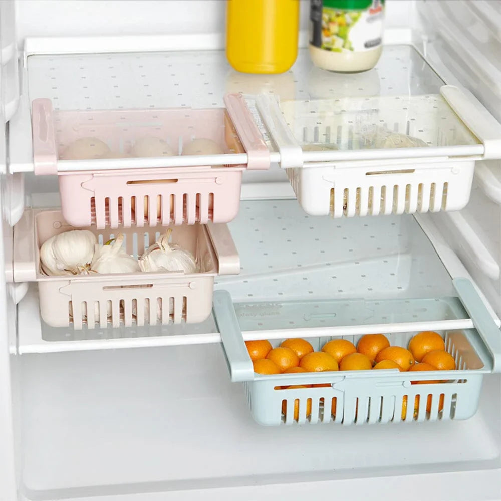 Smart Refrigerator Organizer Drawer
