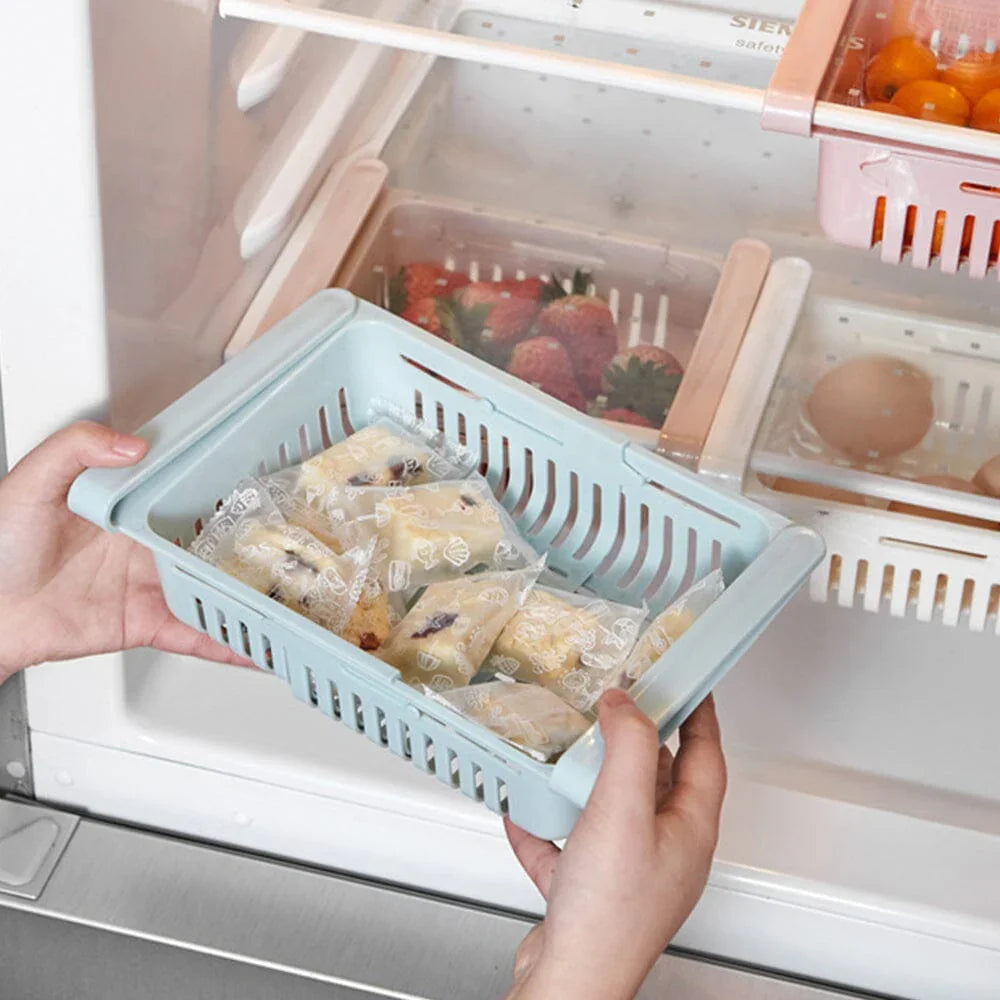 Smart Refrigerator Organizer Drawer