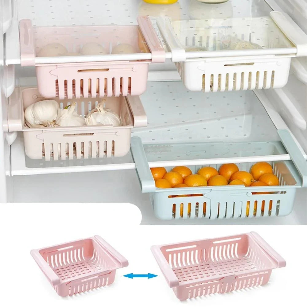 Smart Refrigerator Organizer Drawer