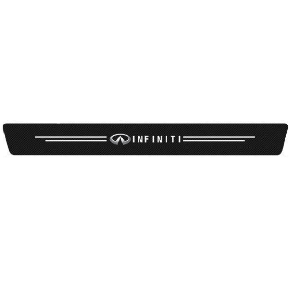 Car Door Sill Carbon Sticker Kit