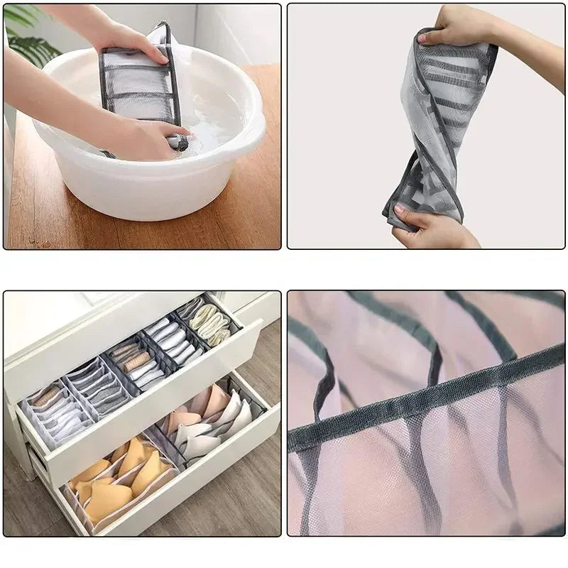 Mesh Grid Intimate Clothing Organizer Kit