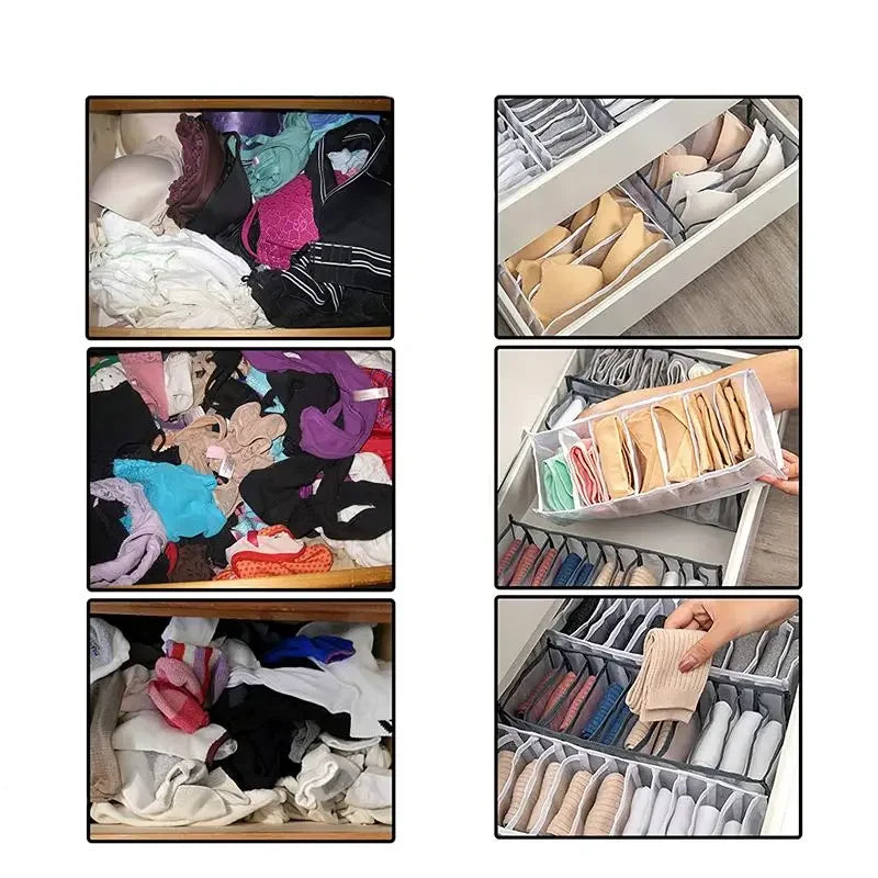 Mesh Grid Intimate Clothing Organizer Kit