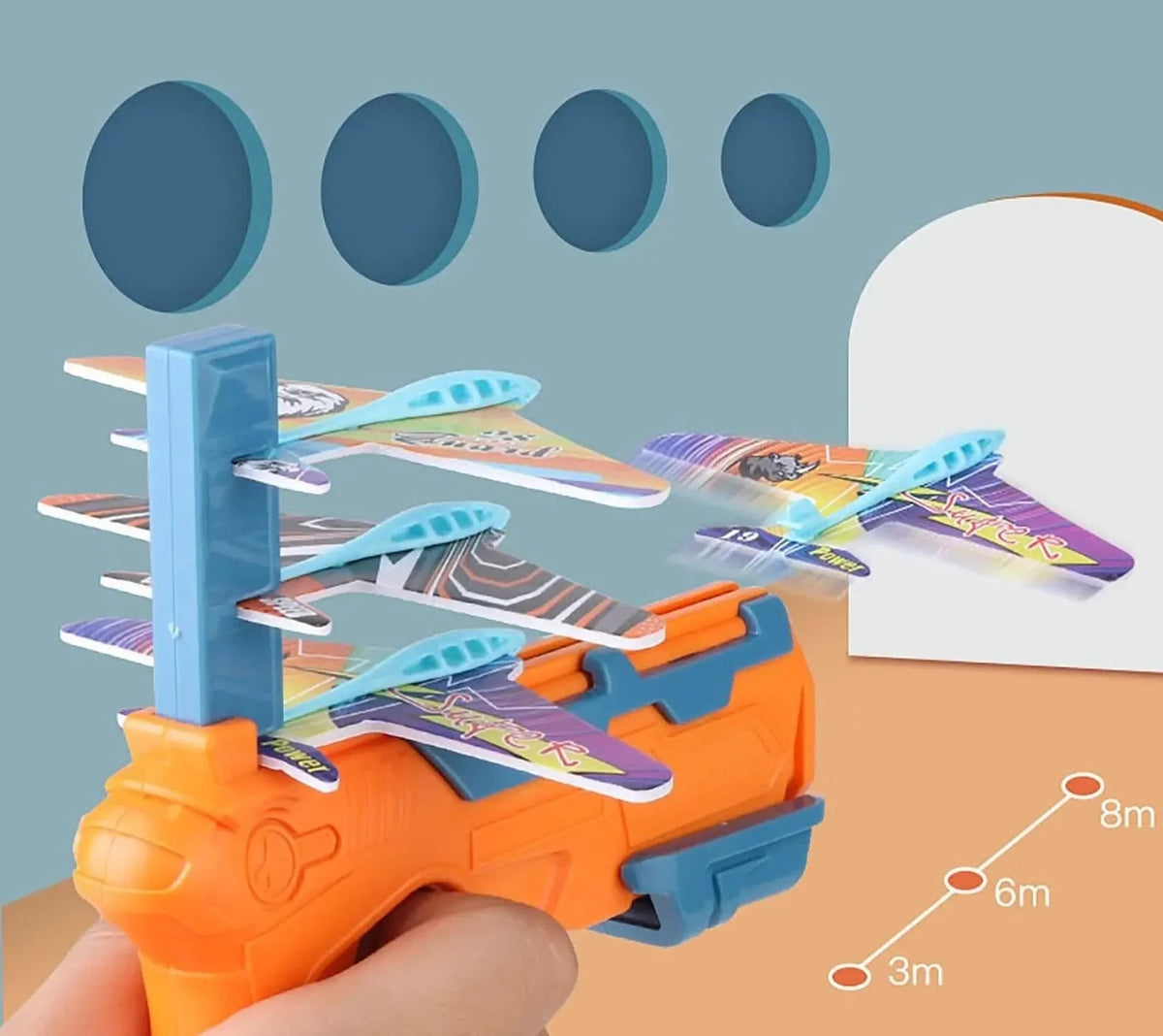 Semi-Automatic Airplane Launcher