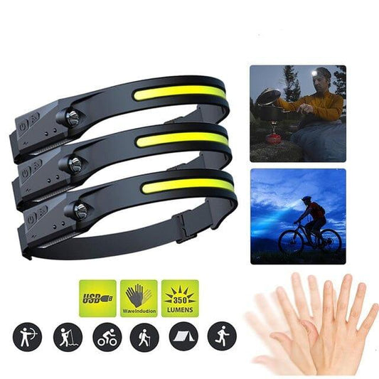 Rechargeable USB Headlamp - Buy 2 Get 3