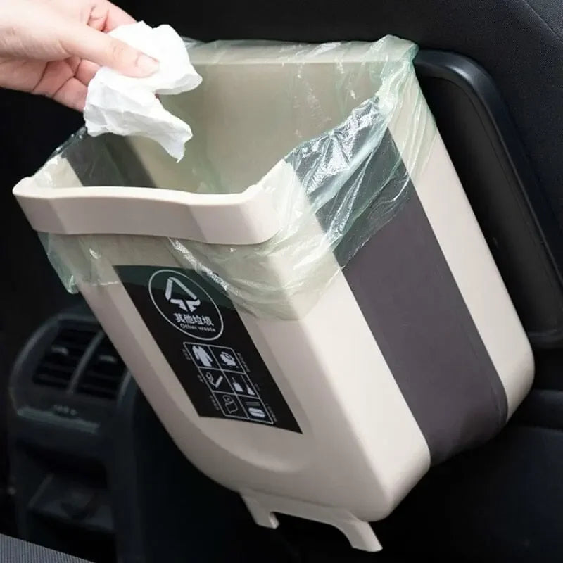 Smart Dumb Foldable Kitchen Trash Can