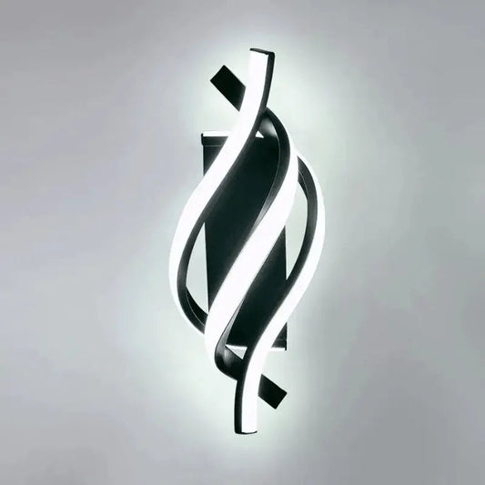 Modern Spiral LED Wall Sconce