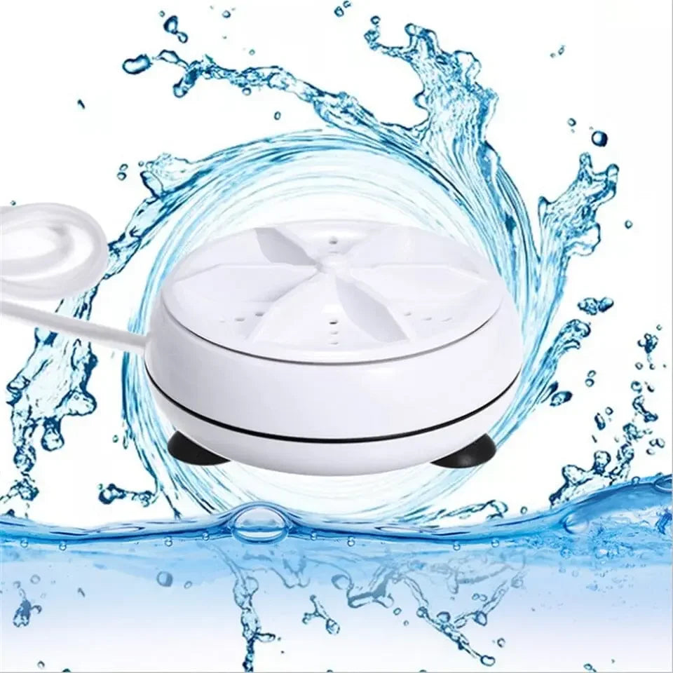 Mini Portable Ultrasonic Washer