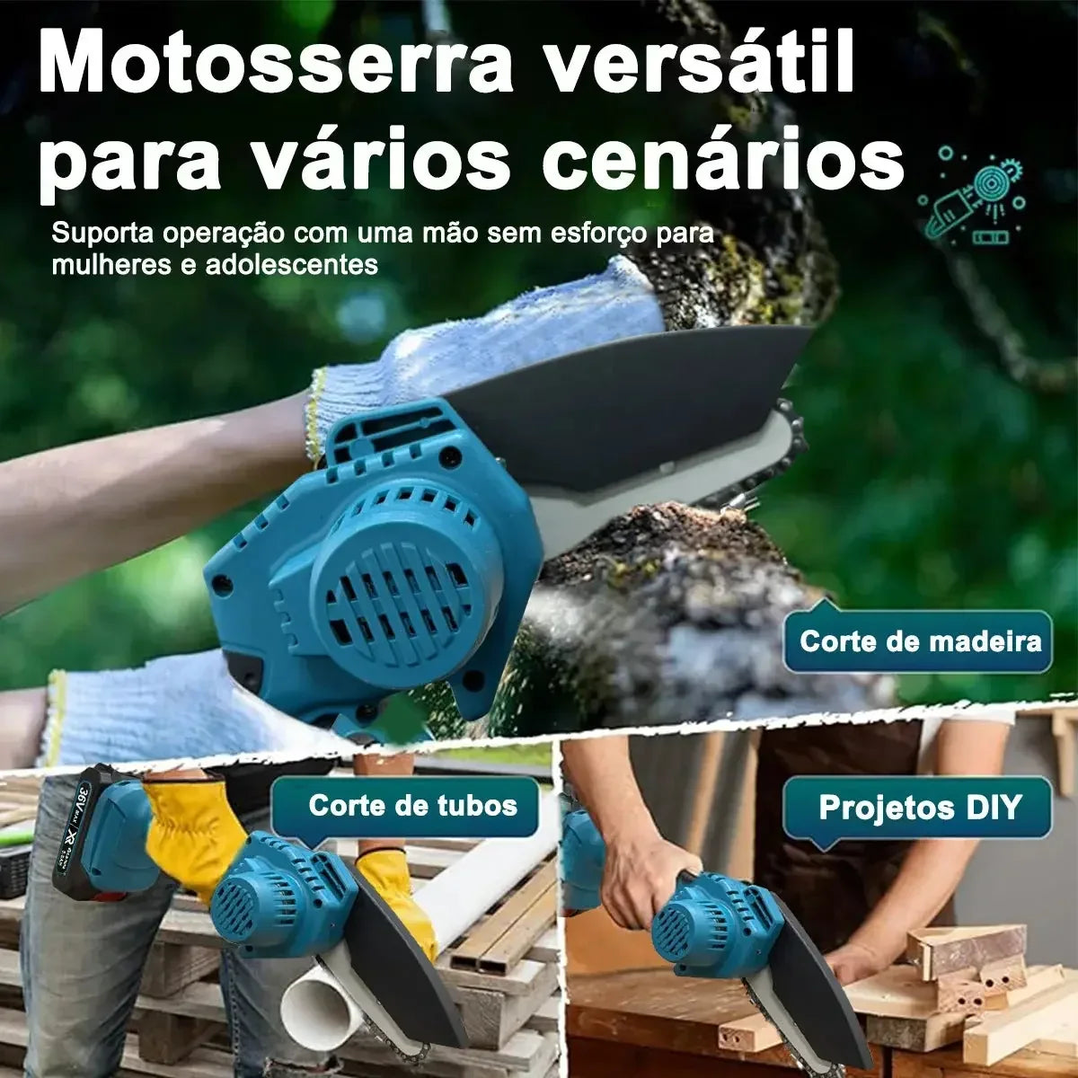 Portable Electric Chainsaw - Thinks Smart