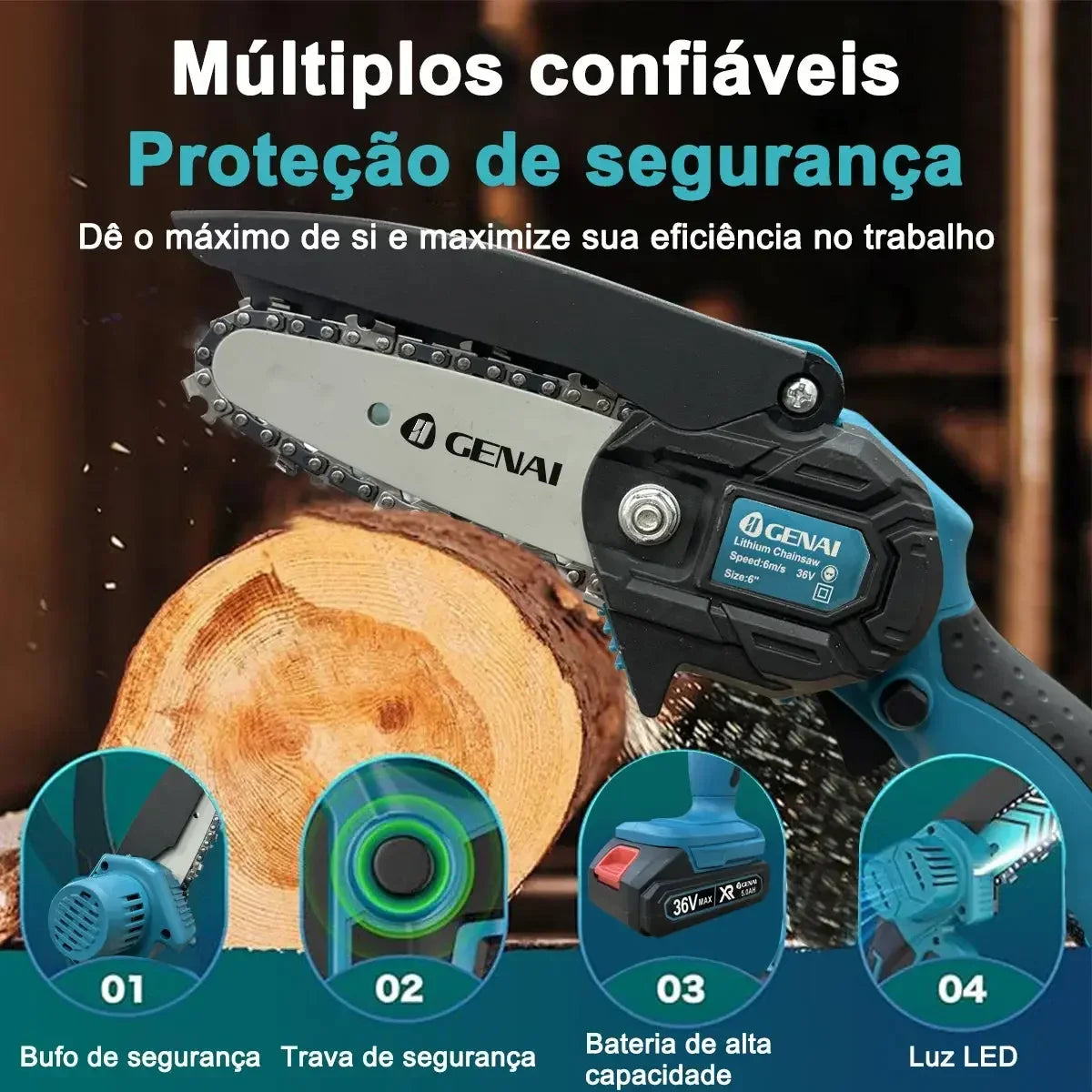 Portable Electric Chainsaw - Thinks Smart