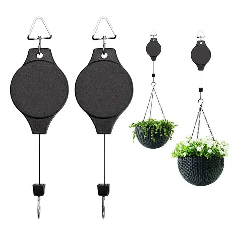 Retractable Pulley for Plants