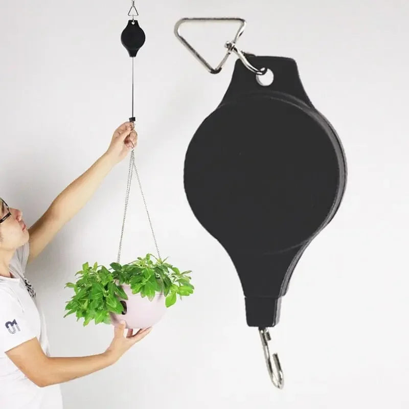 Retractable Pulley for Plants