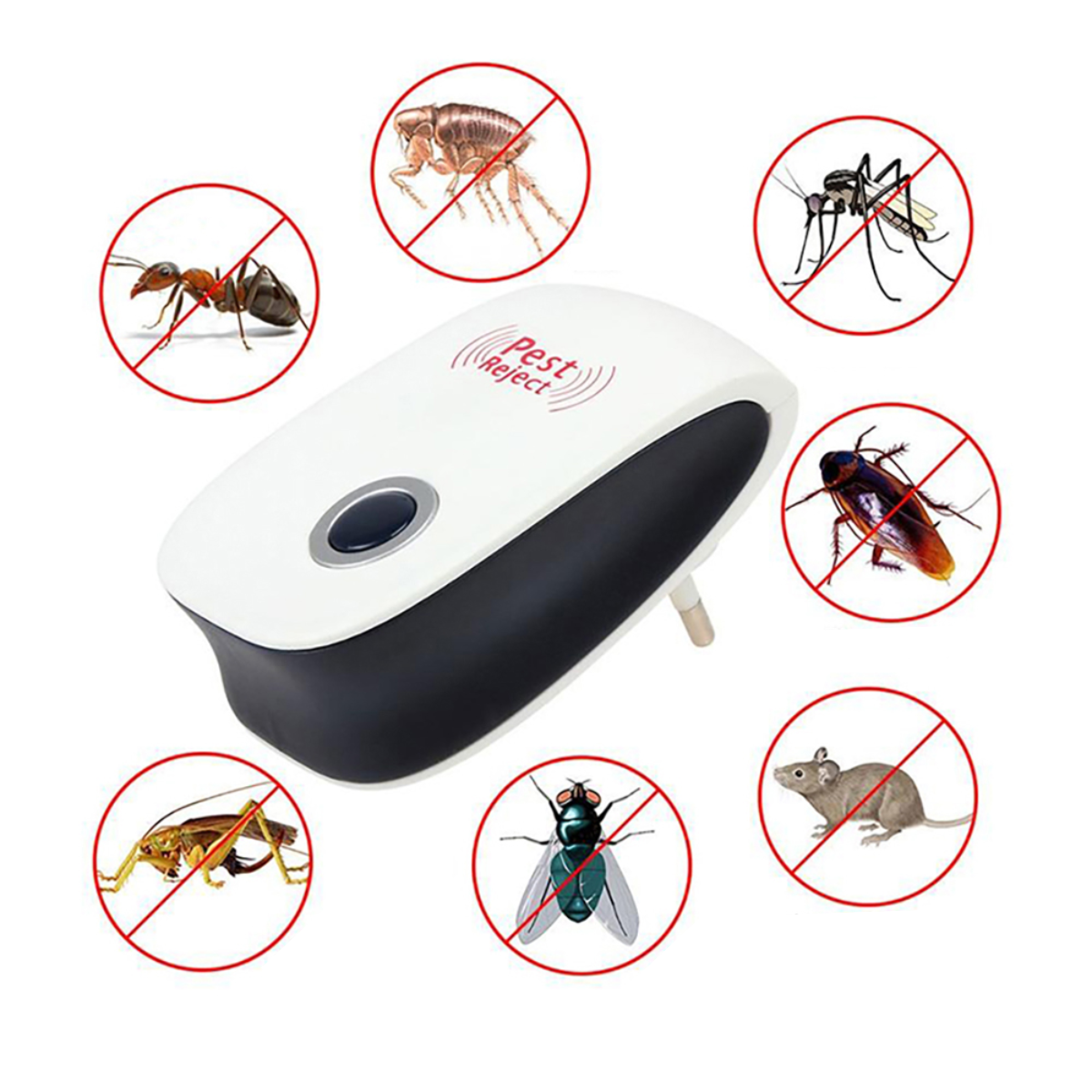 Ultrasonic Electronic Anti Pest Repellent