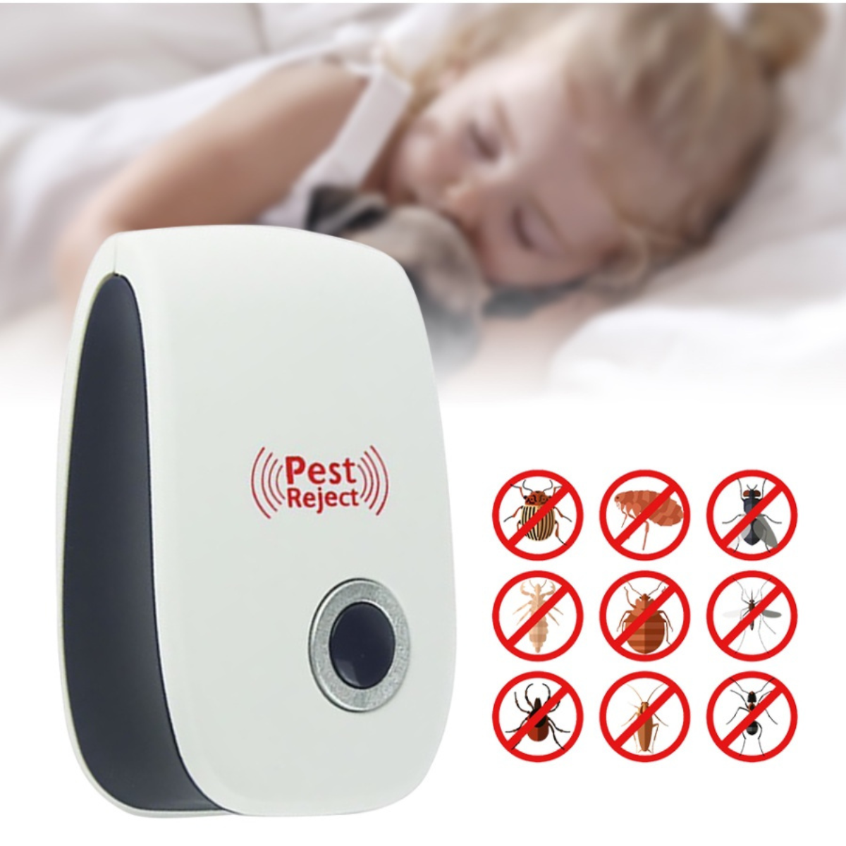 Ultrasonic Electronic Anti Pest Repellent