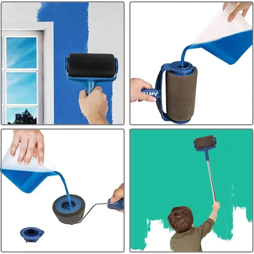 Splash-Free Paint Roller