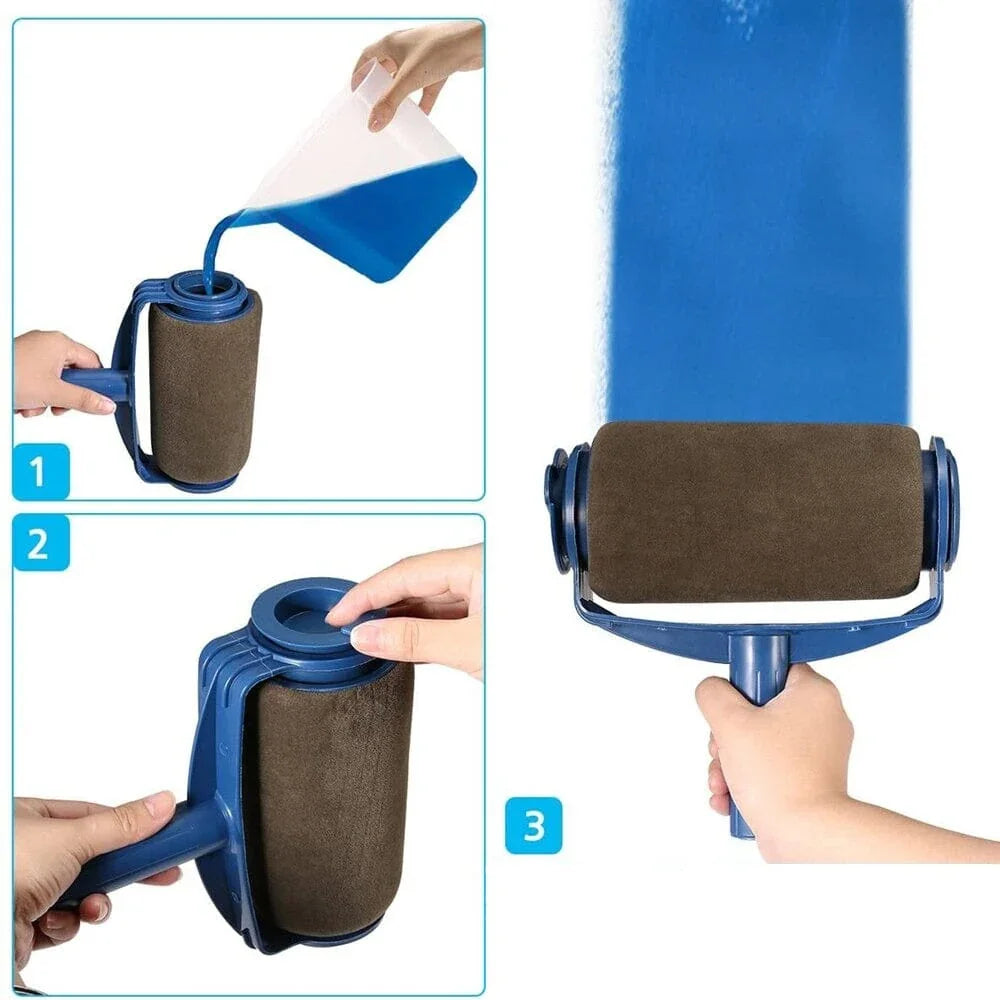 Splash-Free Paint Roller