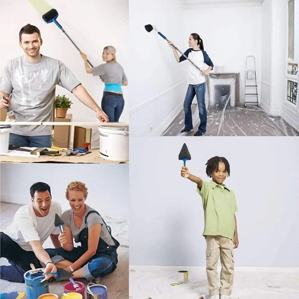 Splash-Free Paint Roller