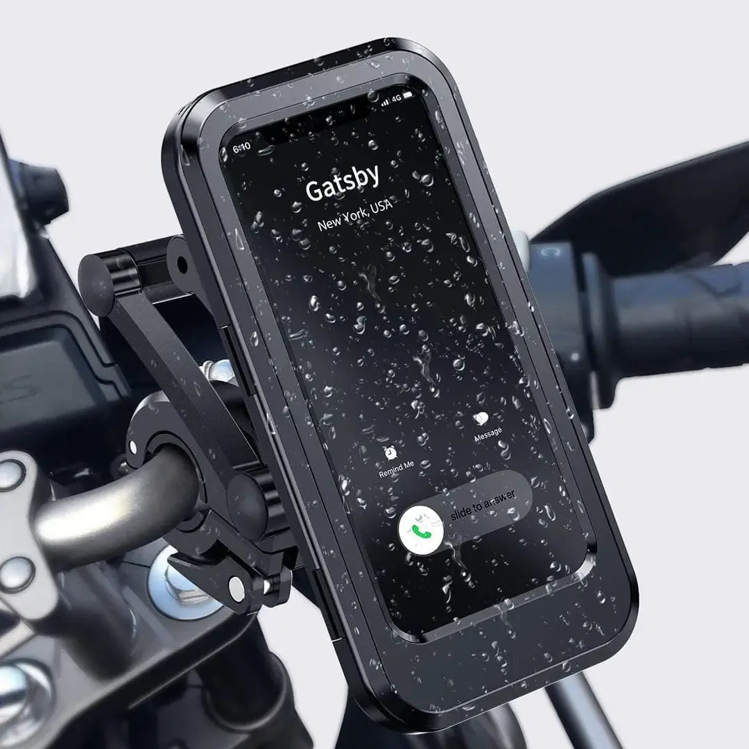 Waterproof Handlebar Mount for Bicycles and Motorcycles