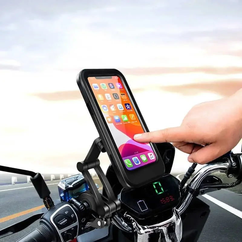 Waterproof Handlebar Mount for Bicycles and Motorcycles