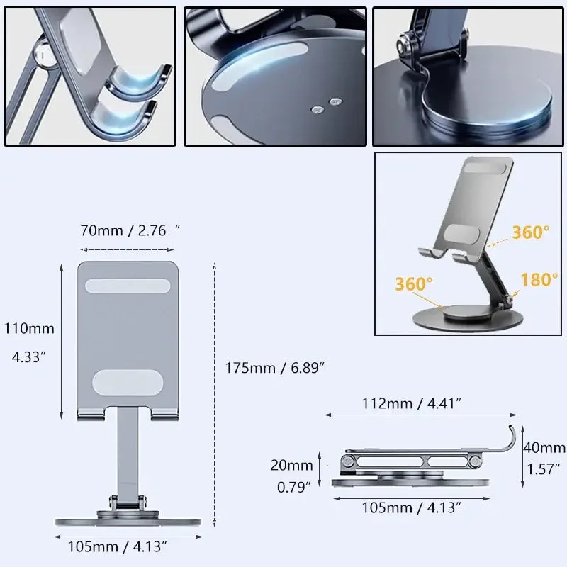 360° Cell Phone & Tablet Stand