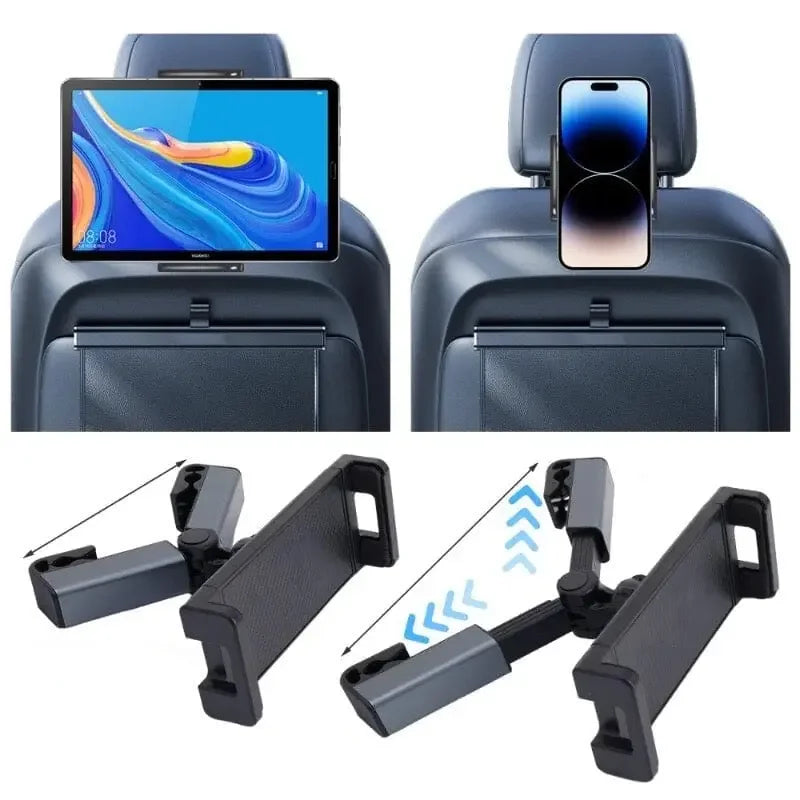 Tablet and Cell Phone Holder for the Back Seat